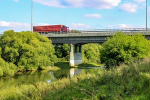 LKW Brücke LKW Brücke