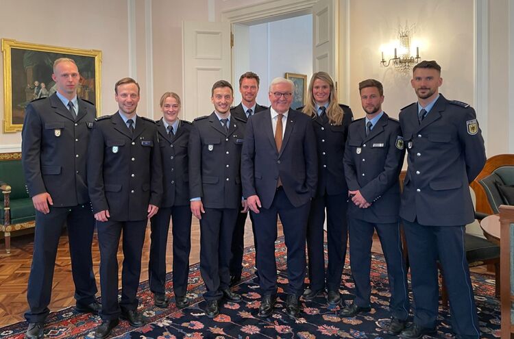 Lorbeerblatt Bundespolizei