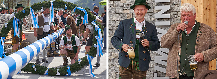Maibaumaufstellen 2019 in Reit im Winkl Maibaumaufstellen 2019 in Reit im Winkl