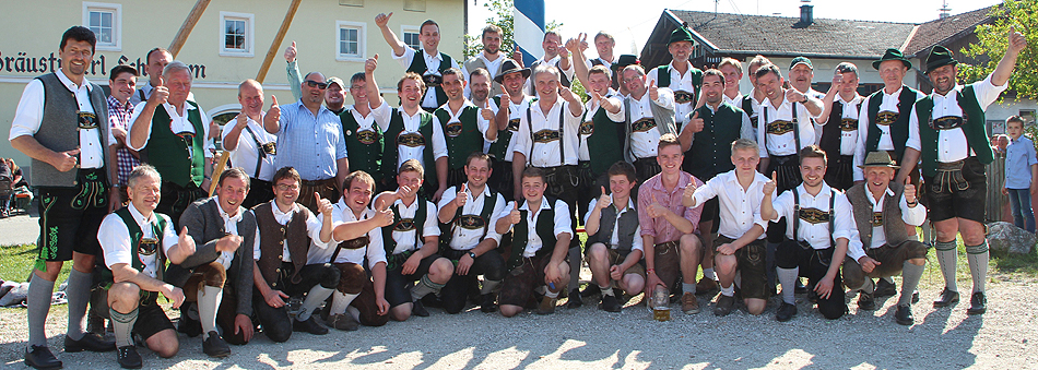 Maibaumaufstellen Schönram 2019 Maibaumaufstellen Schönram 2019
