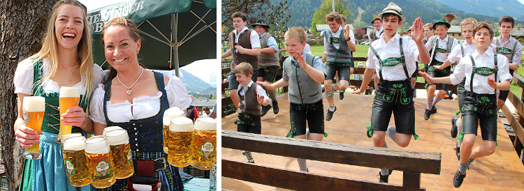 Maibaumaufstellen 2017 beim Kohlhiasl in der Schönau a.K.