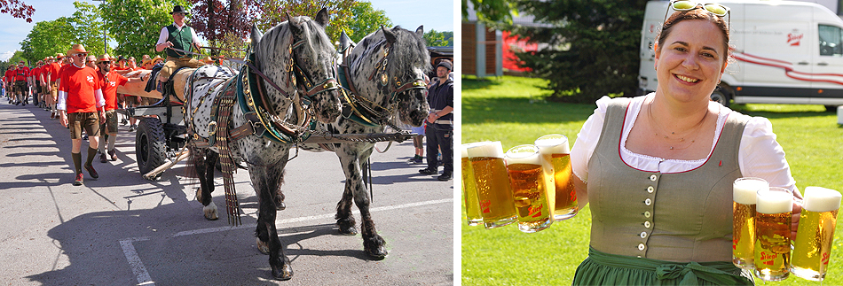 Maibaumfest Stiegl Brauwelt Salzburg 2023 