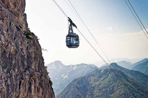 Menüknotenpunkt: Gipfelglück Rauschbergbahn