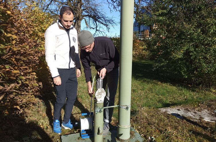 Messungwasserspiegel