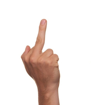mittelfinger mittelfinger