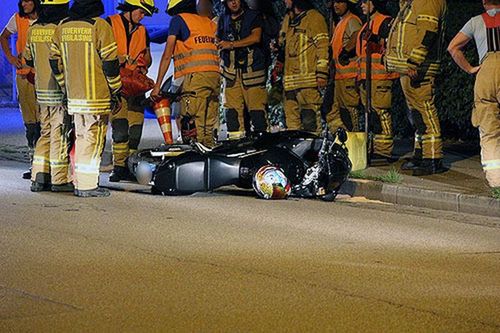 Motorrad Unfall Frl Brk 2
