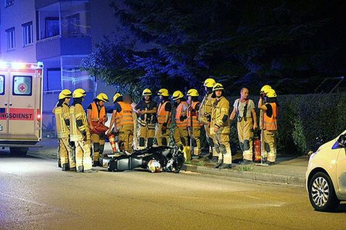 Motorrad Unfall Frl Brk 3