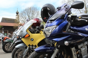 Motorrad-Treffen in Sondermoning