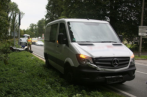 Motorradunfall Rhall 2