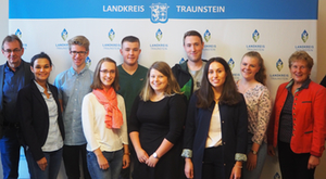 Landratsamt Traunstein neue Auszubildende Landratsamt Traunstein neue Auszubildende
