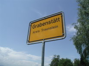 Ortsschild Grabenstätten Ortsschild Grabenstätten