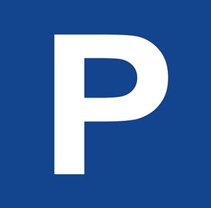 Parkplatzschild Parkplatzschild