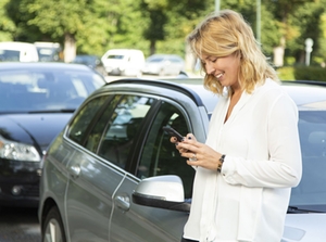 Smartphone Parken