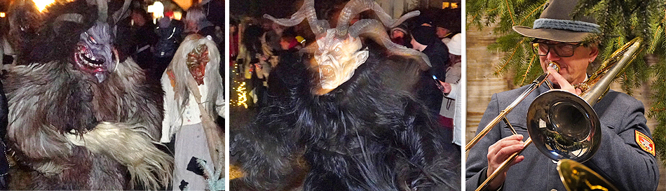 Perchtenlauf der Grenzland-Perchten Christkindlmarkt Laufen 2022 Perchtenlauf der Grenzland-Perchten Christkindlmarkt Laufen 2022