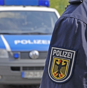 Polizeiauto Blau