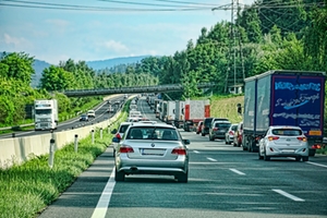 Rettungsgasse Autobahn