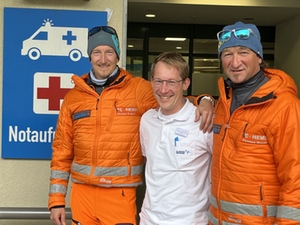 Besatzung Rettungshubschrauber