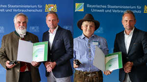 Richard Bals aus Schnaitsee und Sebastian Hofmeister aus Saaldorf-Surheim Richard Bals aus Schnaitsee und Sebastian Hofmeister aus Saaldorf-Surheim