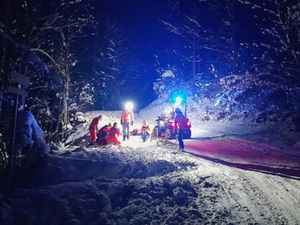 Rodelunfall Berchtesgaden