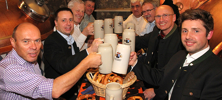 Starkbieranstich 2017 Sudhaus Hofbrauhaus Traunstein