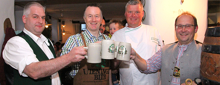 Starkbieranstich 2017 im Wieninger Schwabenbräu Bad Reichenhall