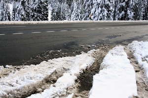 Schnee Straße Schnee Straße