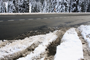 Schnee Straße