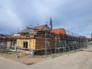 Sporthalle Kammer Rohbau Sporthalle Kammer Rohbau