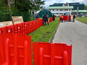 Hochwasserschutz Kläranlage Hochwasserschutz Kläranlage