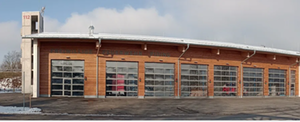 Das neue Feuerwehrhaus in Piding
