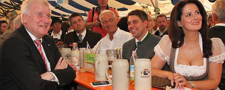 Horst Seehofer in Waging