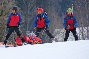 Skitourengeherin Irlberger 