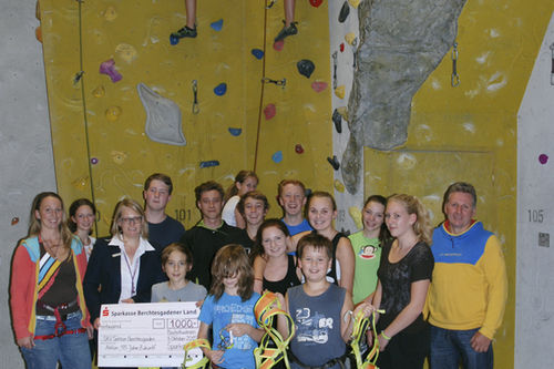 Sparkasse Bgl Kletterhalle