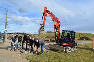Spatenstich Traunstorf Spatenstich Traunstorf