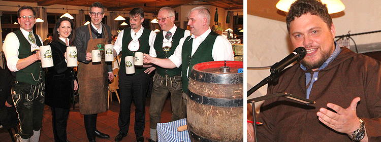 Starkbieranstich 2019 im Brenner Bräu Bischofswiesen