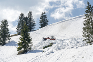 Stoißer Alm Schnee