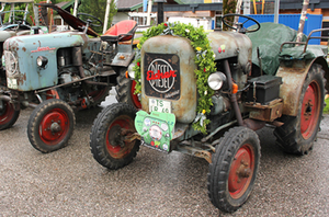 Traktoren Parade Inzell 2015