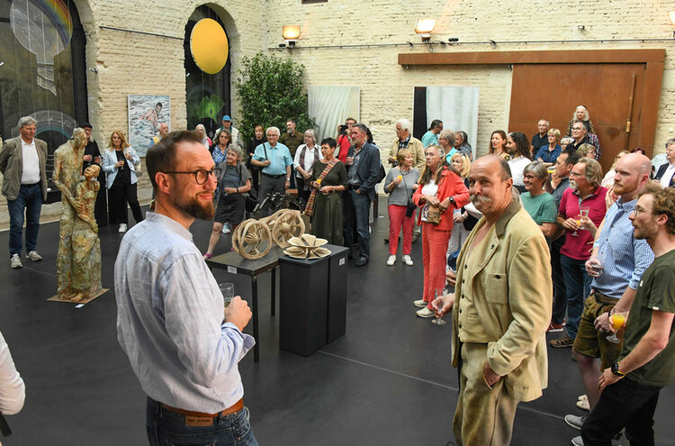 Trostberger Kunstmeile5 Finissage Atrium C Christine Limmer
