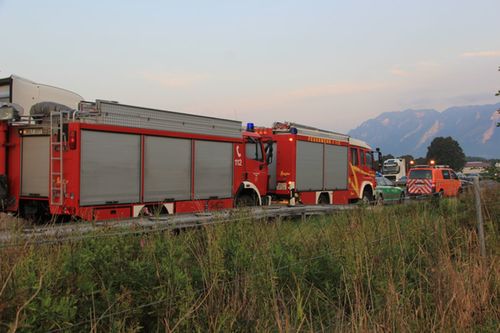 Unfall A8 Anger 7