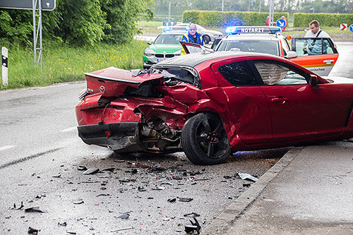 Unfall B304 Freilassing 1