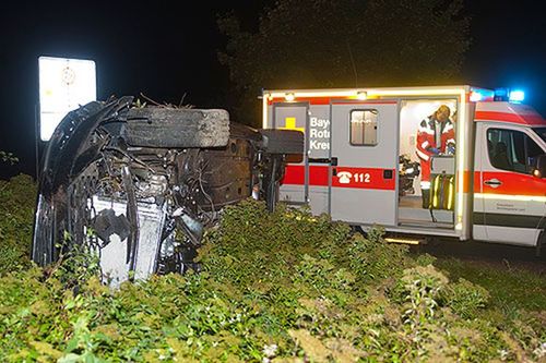 Unfall Piding Frau 1