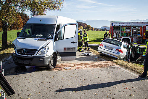 Unfall Teisendorf Brk Bgl 4