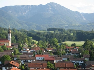 Vachendorf-panoramaansicht