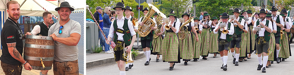 Volksfest Trostberg 2022 Eröffnung