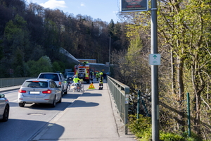 Unfall Alzbrücke Altenmarkt Unfall Alzbrücke Altenmarkt