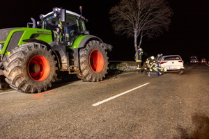 Unfall Überholmanöver