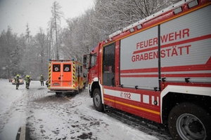 Unfälle Schneebedeckte Straße