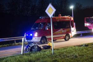 Unfall Motorrad