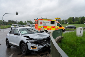 Unfall in Traunreut Unfall in Traunreut
