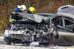 Unfall Blaue-Wand-Straße